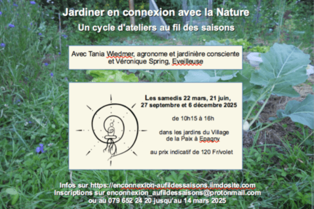 Jardiner en connexion avec la Nature